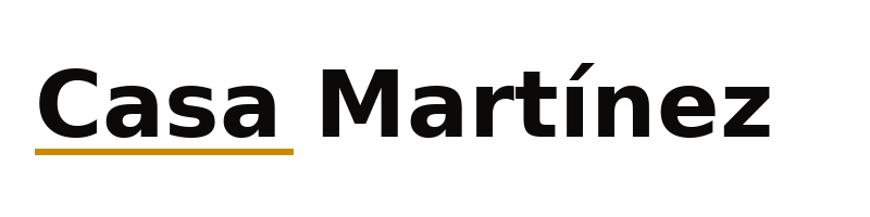 Casa Martínez logo